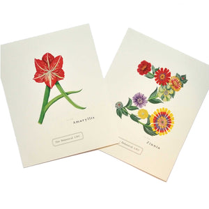 Flower Letter Print C