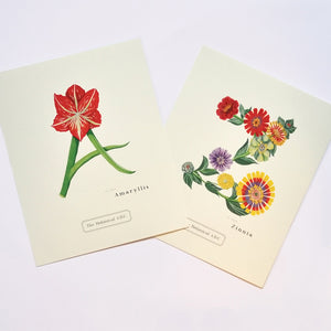 Flower Letter Print G