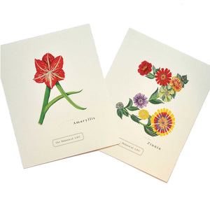 Flower Letter Print R