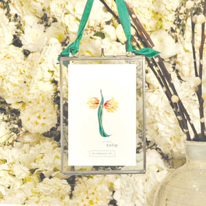 Flower Letter Print T