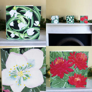 Botanical Impressions Christmas Cards