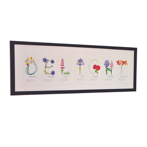 Flower Letter Print B