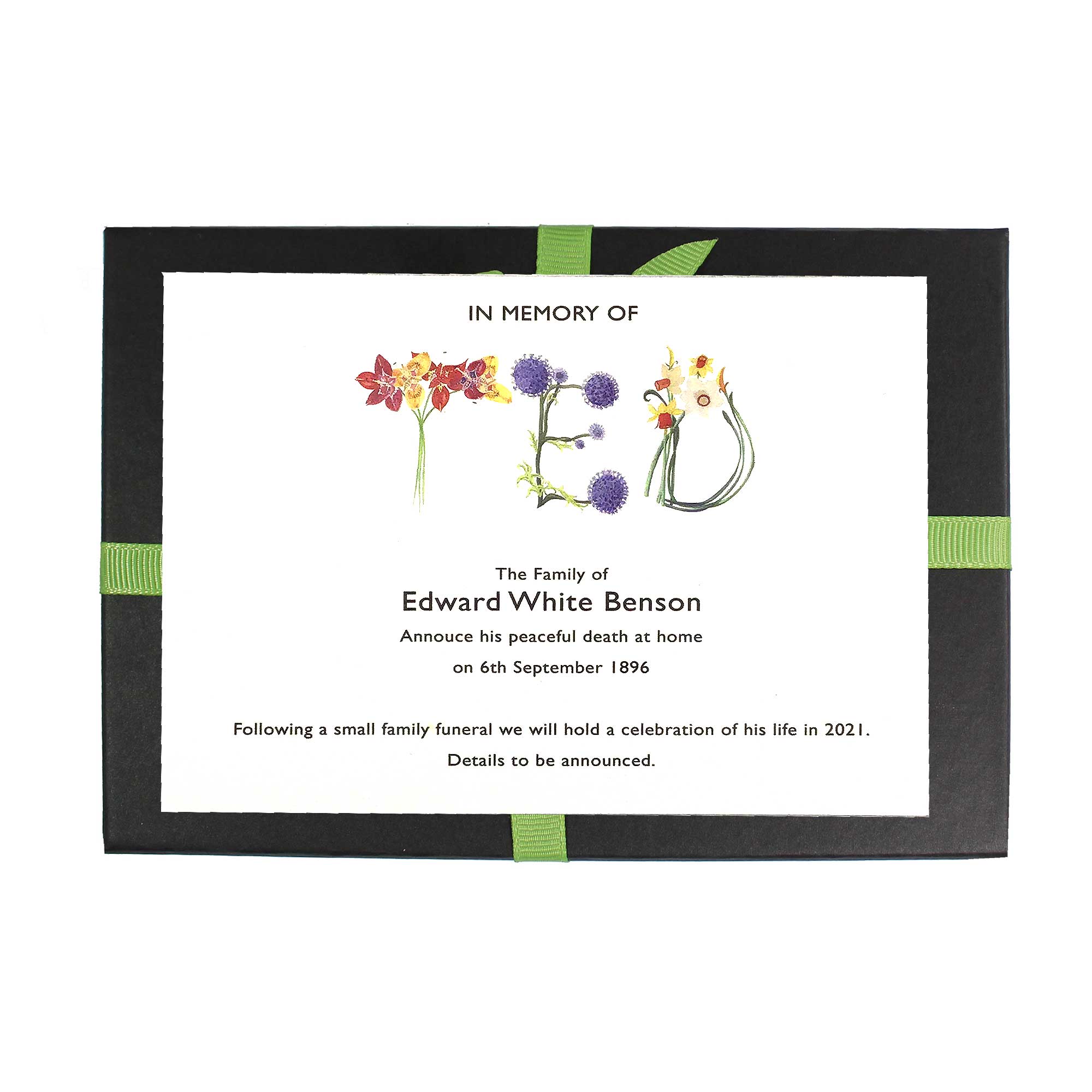 In Memoriam Cards