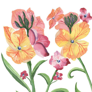 Flower Letter Print W