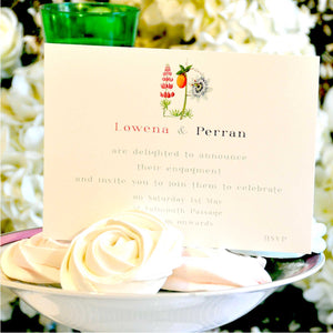 Engagement Announcement Cards