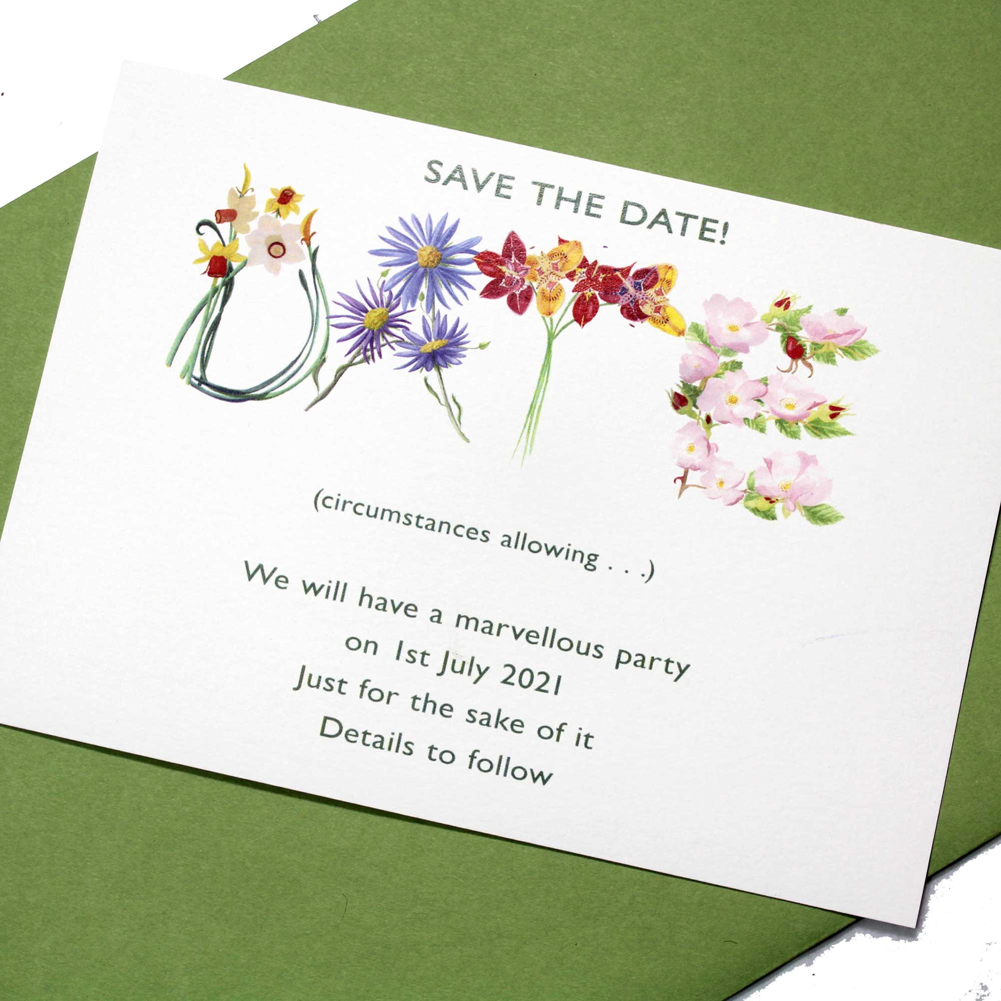 Save The Date Card