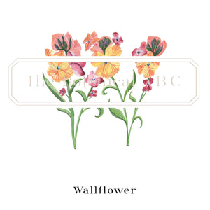 Flower Letter Print W