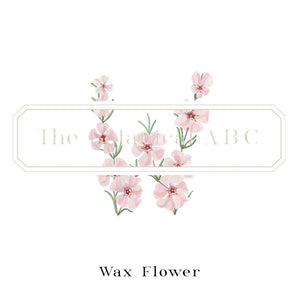 Flower Letter Print W