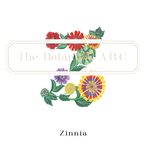 Flower Letter Print Z