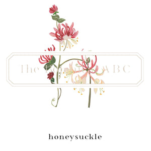 Flower Letter Print H